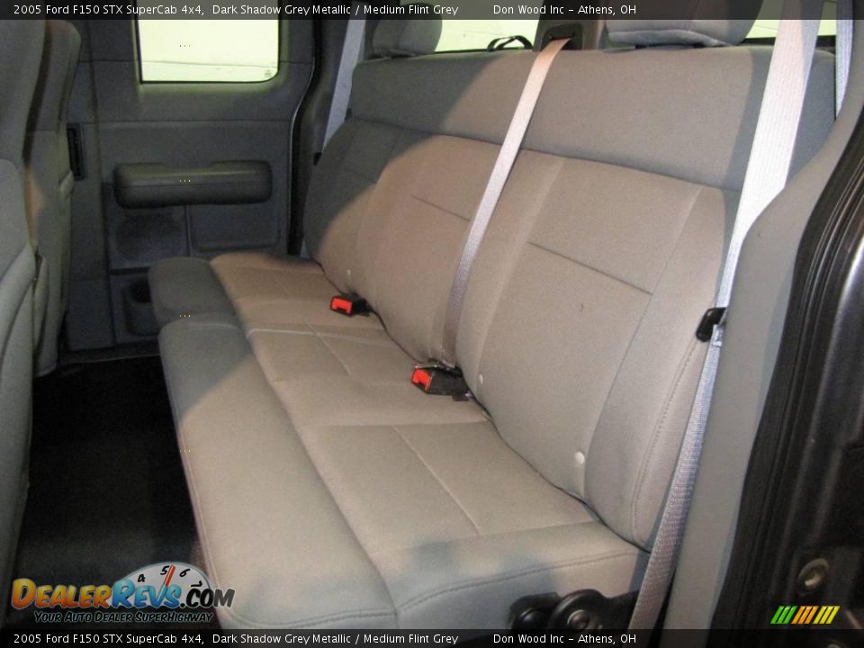 2005 Ford F150 STX SuperCab 4x4 Dark Shadow Grey Metallic / Medium Flint Grey Photo #13