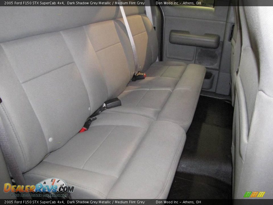 2005 Ford F150 STX SuperCab 4x4 Dark Shadow Grey Metallic / Medium Flint Grey Photo #14