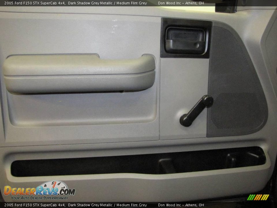 2005 Ford F150 STX SuperCab 4x4 Dark Shadow Grey Metallic / Medium Flint Grey Photo #15
