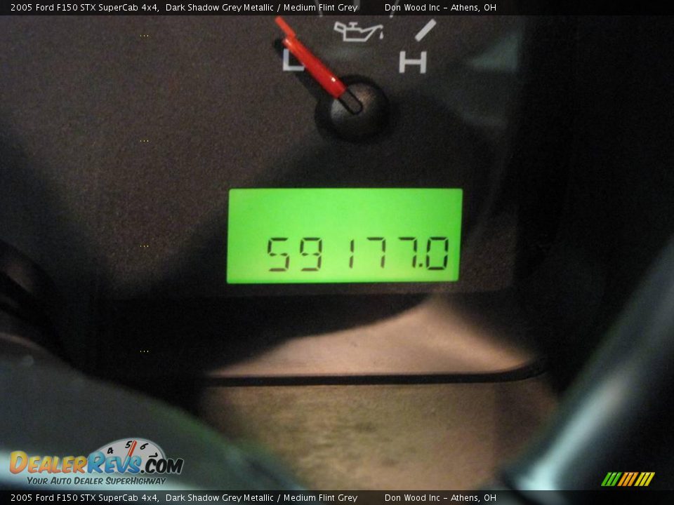 2005 Ford F150 STX SuperCab 4x4 Dark Shadow Grey Metallic / Medium Flint Grey Photo #20