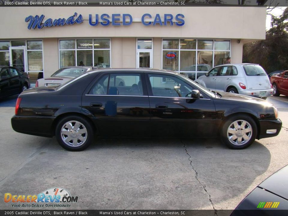 2005 Cadillac DeVille DTS Black Raven / Black Photo #1