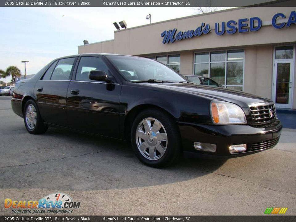2005 Cadillac DeVille DTS Black Raven / Black Photo #2