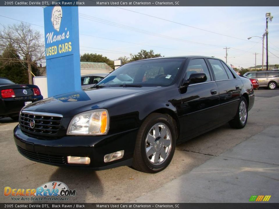 2005 Cadillac DeVille DTS Black Raven / Black Photo #4