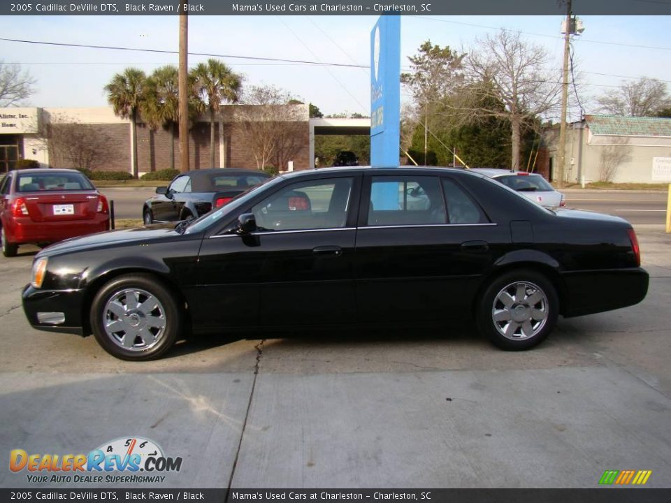 2005 Cadillac DeVille DTS Black Raven / Black Photo #5