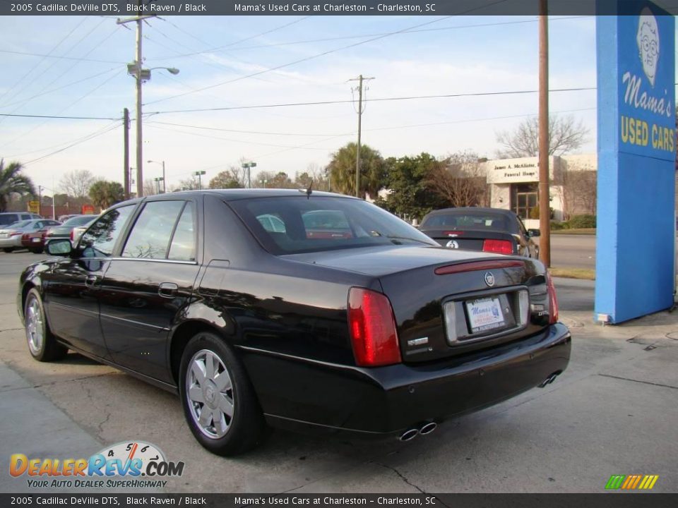 2005 Cadillac DeVille DTS Black Raven / Black Photo #6