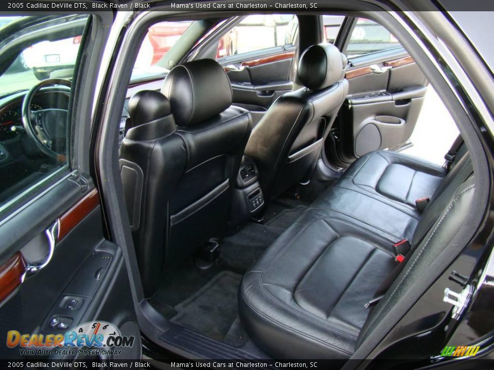 2005 Cadillac DeVille DTS Black Raven / Black Photo #11