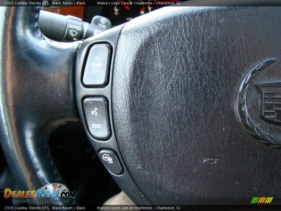 2005 Cadillac DeVille DTS Black Raven / Black Photo #22