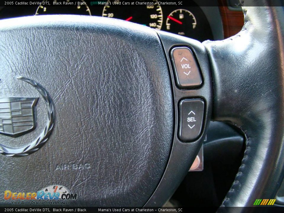 2005 Cadillac DeVille DTS Black Raven / Black Photo #23