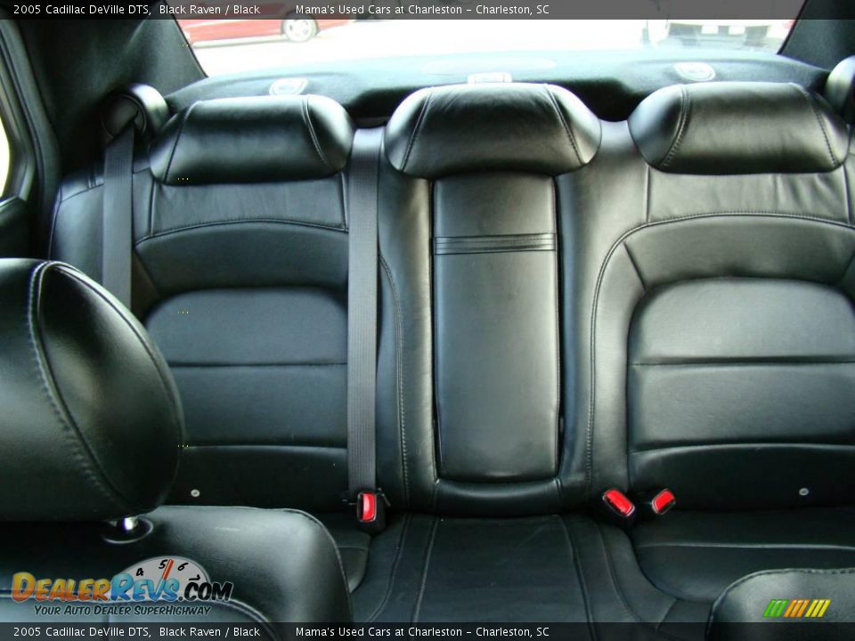 2005 Cadillac DeVille DTS Black Raven / Black Photo #35