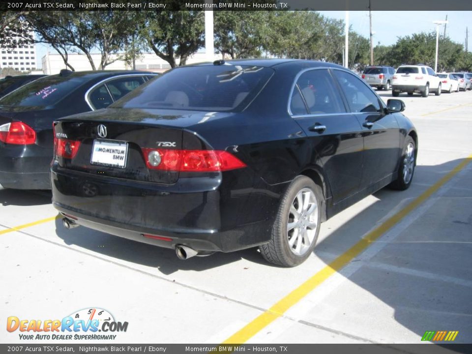 2007 Acura TSX Sedan Nighthawk Black Pearl / Ebony Photo #3