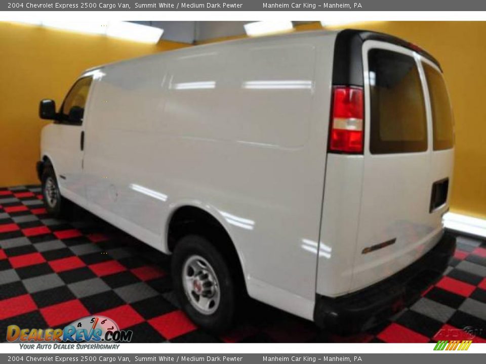2004 Chevrolet Express 2500 Cargo Van Summit White / Medium Dark Pewter Photo #4