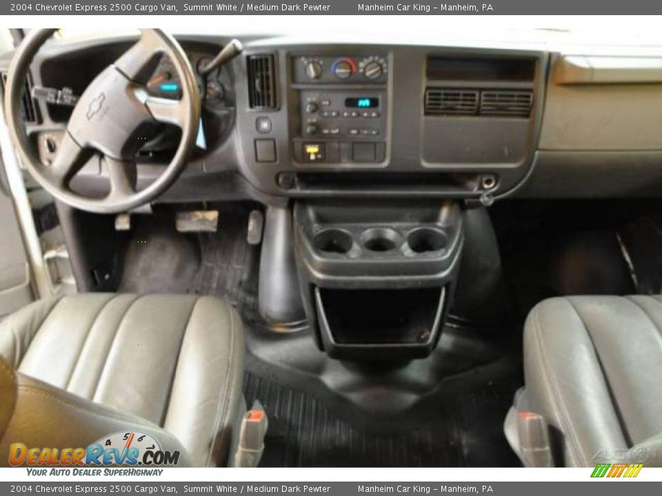 2004 Chevrolet Express 2500 Cargo Van Summit White / Medium Dark Pewter Photo #7