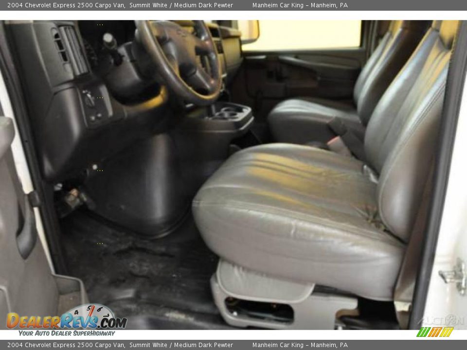 2004 Chevrolet Express 2500 Cargo Van Summit White / Medium Dark Pewter Photo #12