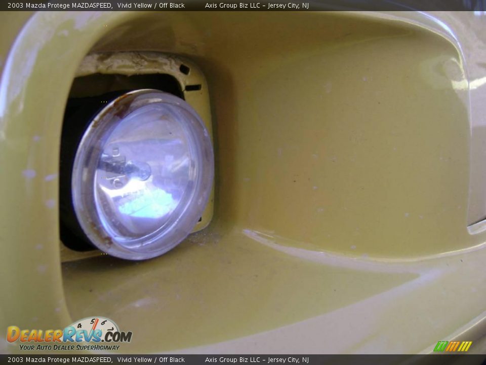 2003 Mazda Protege MAZDASPEED Vivid Yellow / Off Black Photo #29