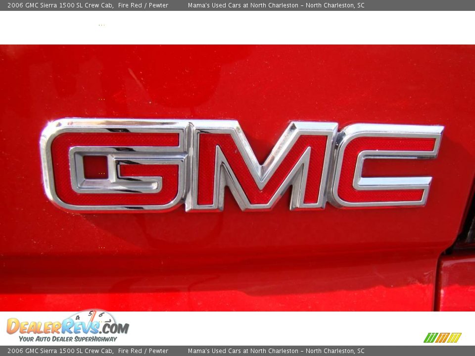 2006 GMC Sierra 1500 SL Crew Cab Fire Red / Pewter Photo #17