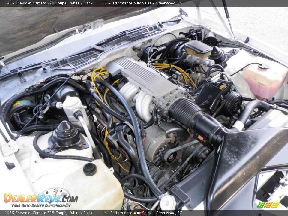 1986 Chevrolet Camaro Z28 Coupe White / Black Photo #30