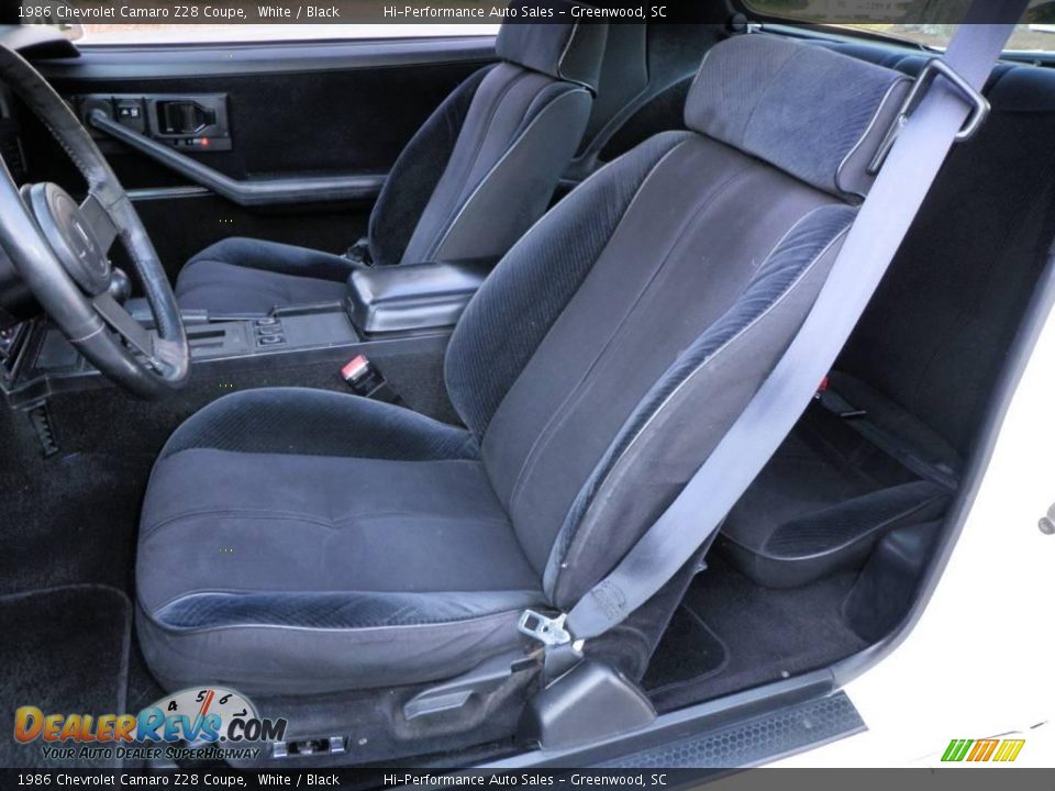 1986 Chevrolet Camaro Z28 Coupe White / Black Photo #34