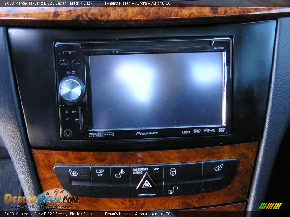 2003 Mercedes-Benz E 320 Sedan Black / Black Photo #9