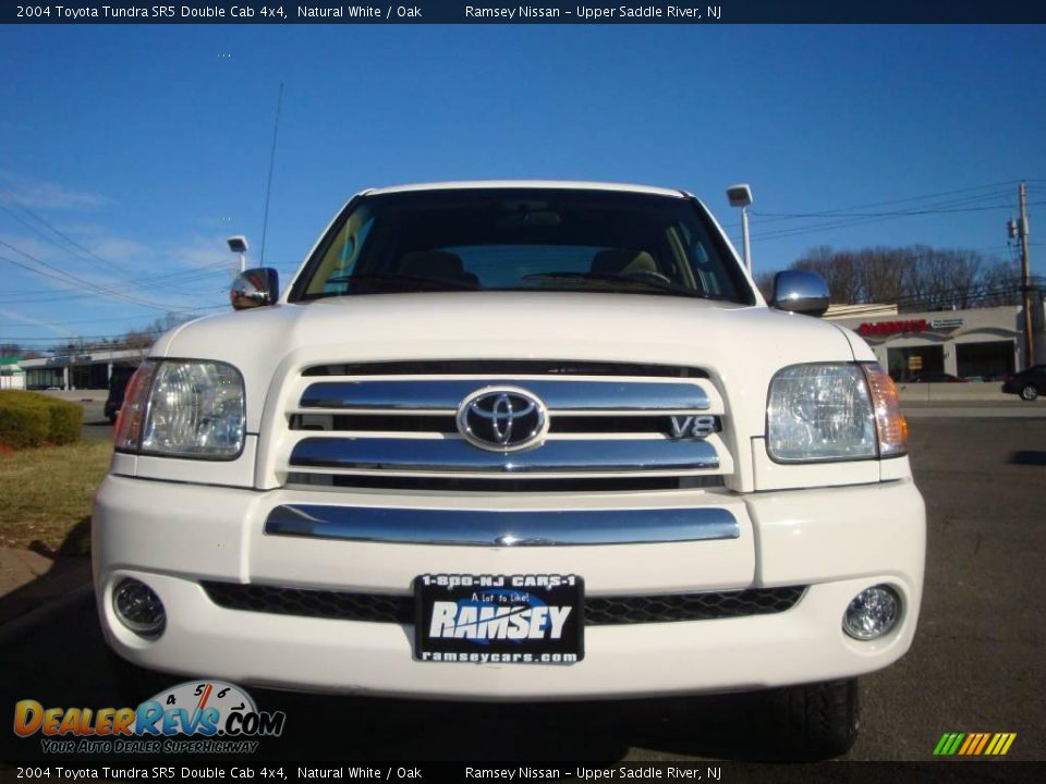 2004 Toyota Tundra SR5 Double Cab 4x4 Natural White / Oak Photo #2