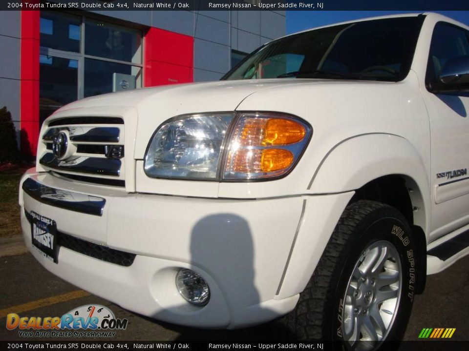 2004 Toyota Tundra SR5 Double Cab 4x4 Natural White / Oak Photo #17