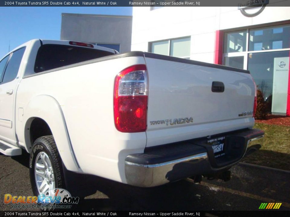 2004 Toyota Tundra SR5 Double Cab 4x4 Natural White / Oak Photo #19