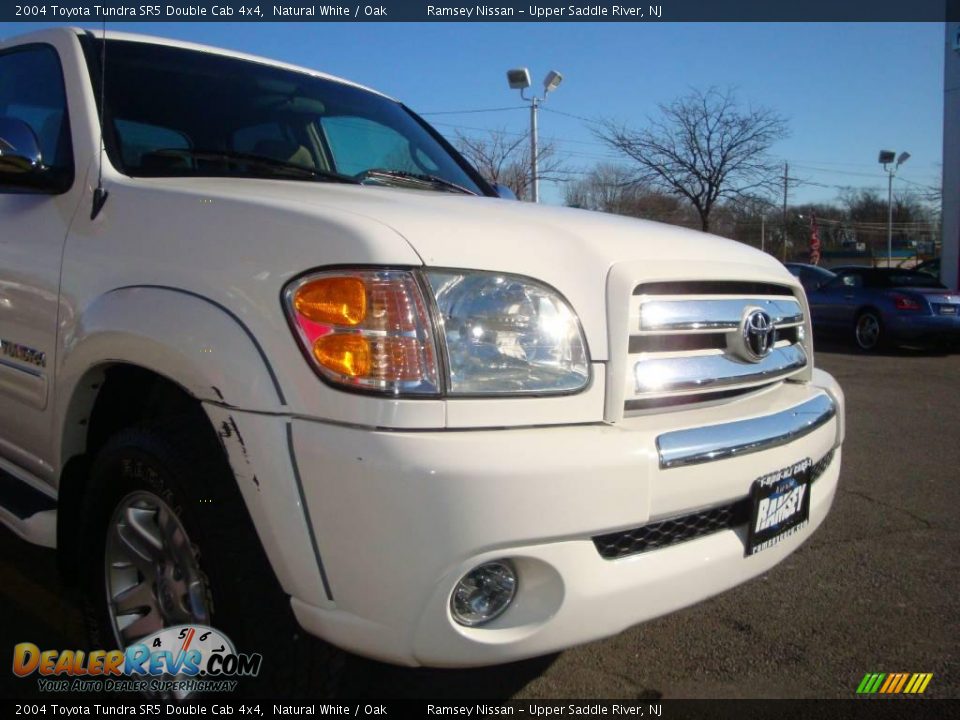 2004 Toyota Tundra SR5 Double Cab 4x4 Natural White / Oak Photo #23