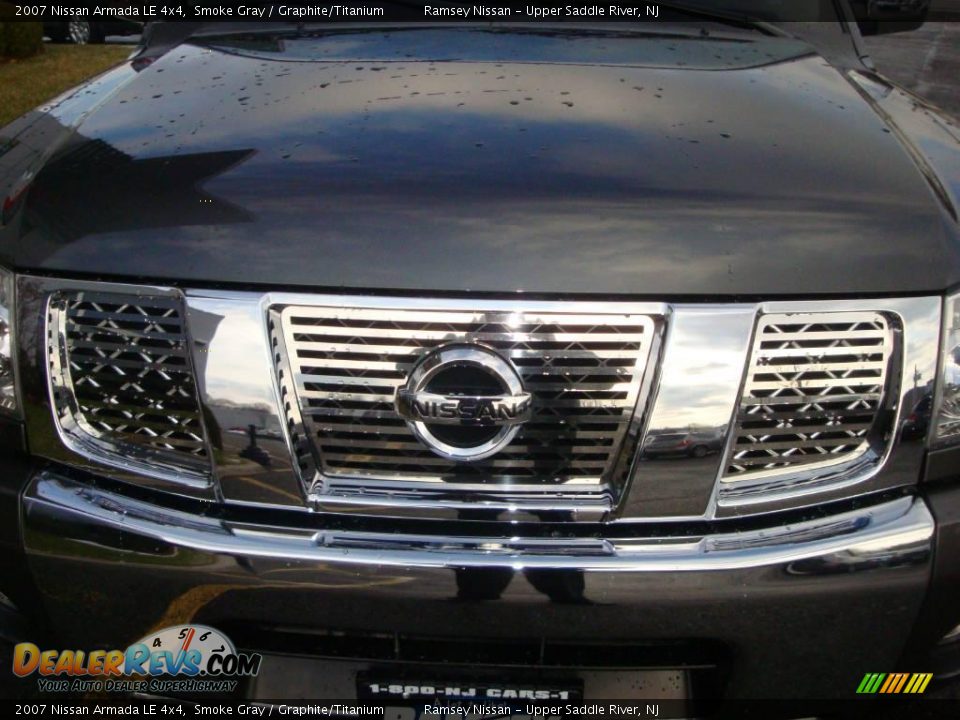2007 Nissan Armada LE 4x4 Smoke Gray / Graphite/Titanium Photo #14
