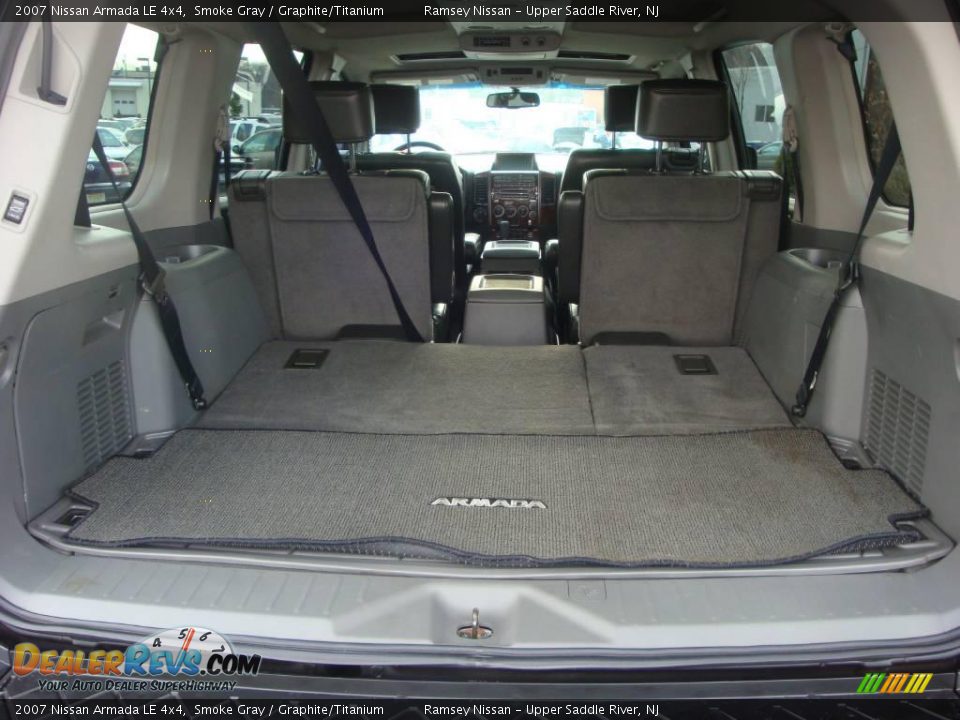 2007 Nissan Armada LE 4x4 Smoke Gray / Graphite/Titanium Photo #28