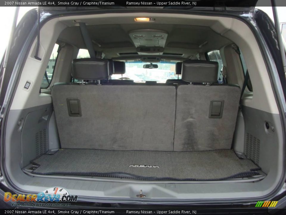 2007 Nissan Armada LE 4x4 Smoke Gray / Graphite/Titanium Photo #29