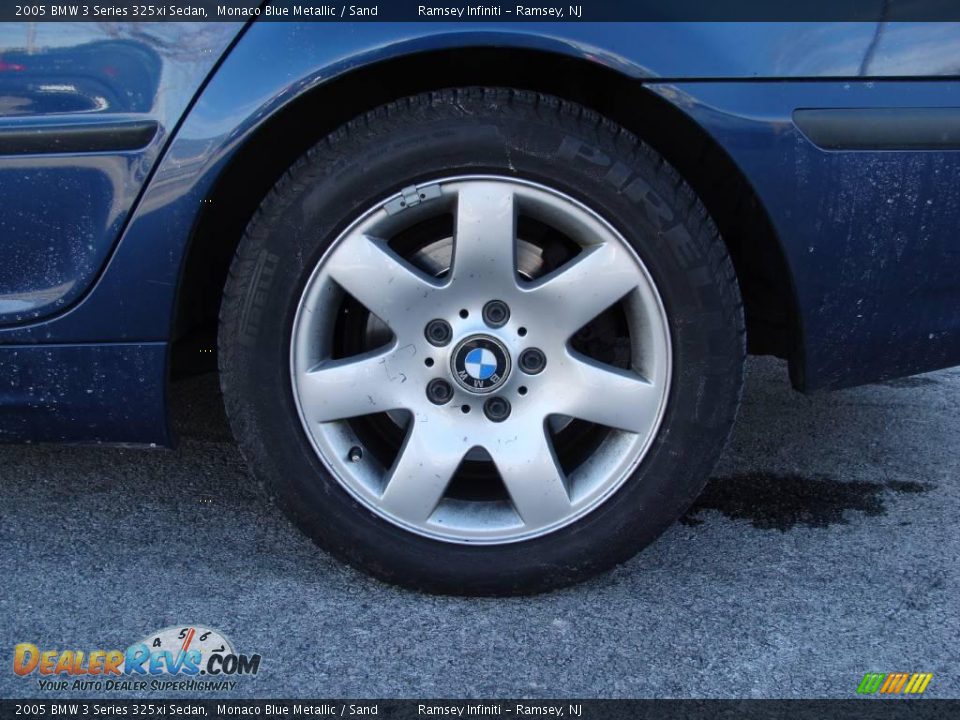2005 BMW 3 Series 325xi Sedan Monaco Blue Metallic / Sand Photo #4
