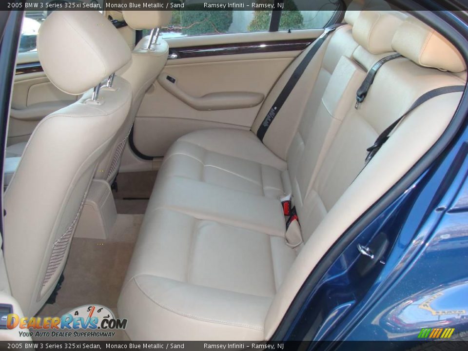 2005 BMW 3 Series 325xi Sedan Monaco Blue Metallic / Sand Photo #7