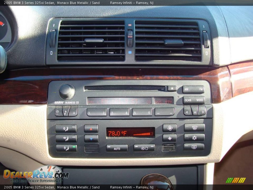 2005 BMW 3 Series 325xi Sedan Monaco Blue Metallic / Sand Photo #12