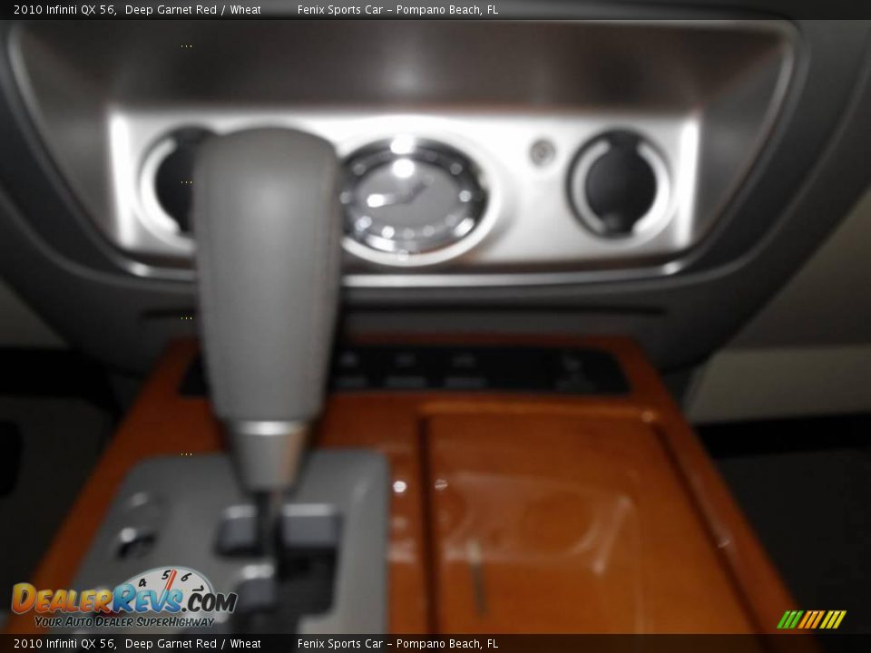 2010 Infiniti QX 56 Deep Garnet Red / Wheat Photo #21