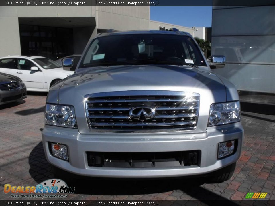 2010 Infiniti QX 56 Silver Indulgence / Graphite Photo #1