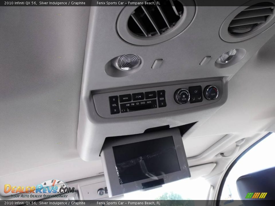 2010 Infiniti QX 56 Silver Indulgence / Graphite Photo #14