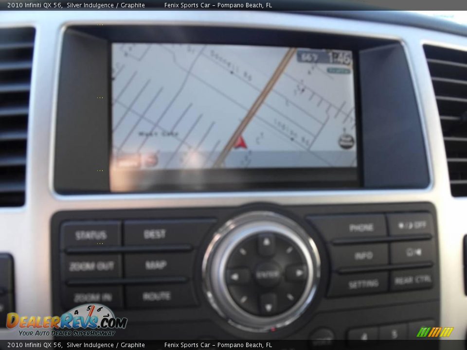 2010 Infiniti QX 56 Silver Indulgence / Graphite Photo #25