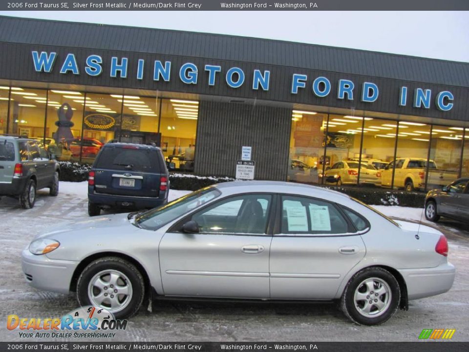 2006 Ford Taurus SE Silver Frost Metallic / Medium/Dark Flint Grey Photo #1