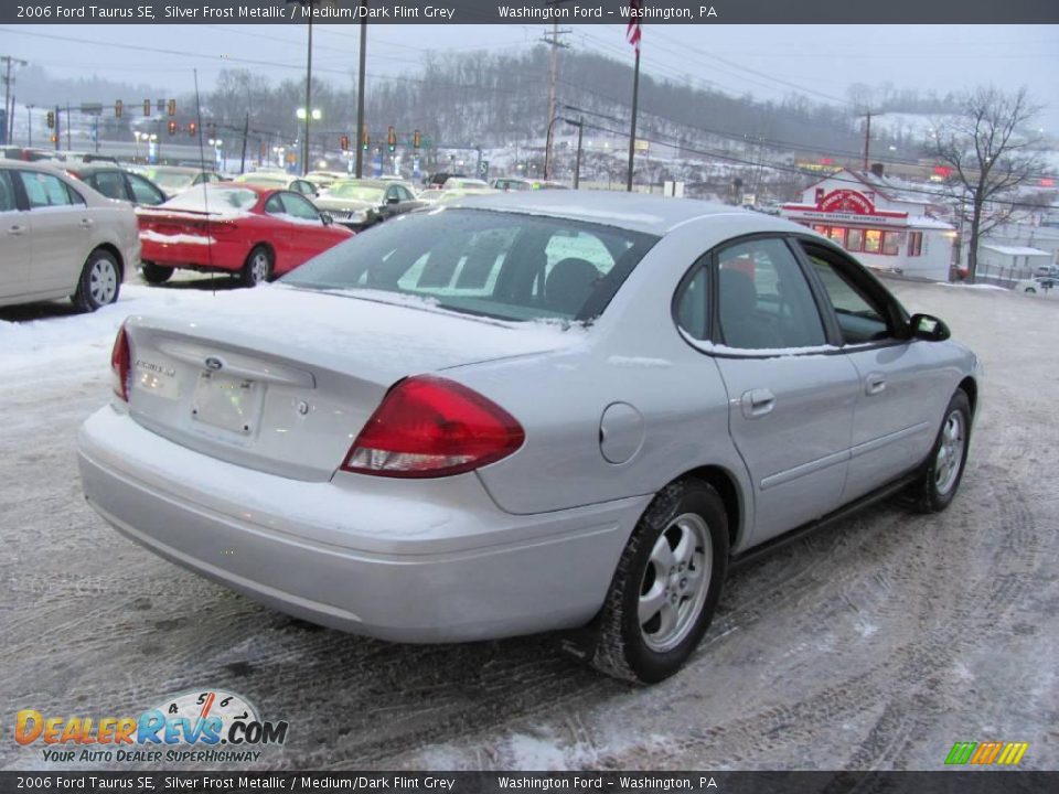 2006 Ford Taurus SE Silver Frost Metallic / Medium/Dark Flint Grey Photo #10