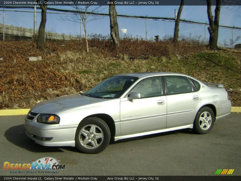 2004 Chevrolet Impala LS Galaxy Silver Metallic / Medium Gray Photo #1