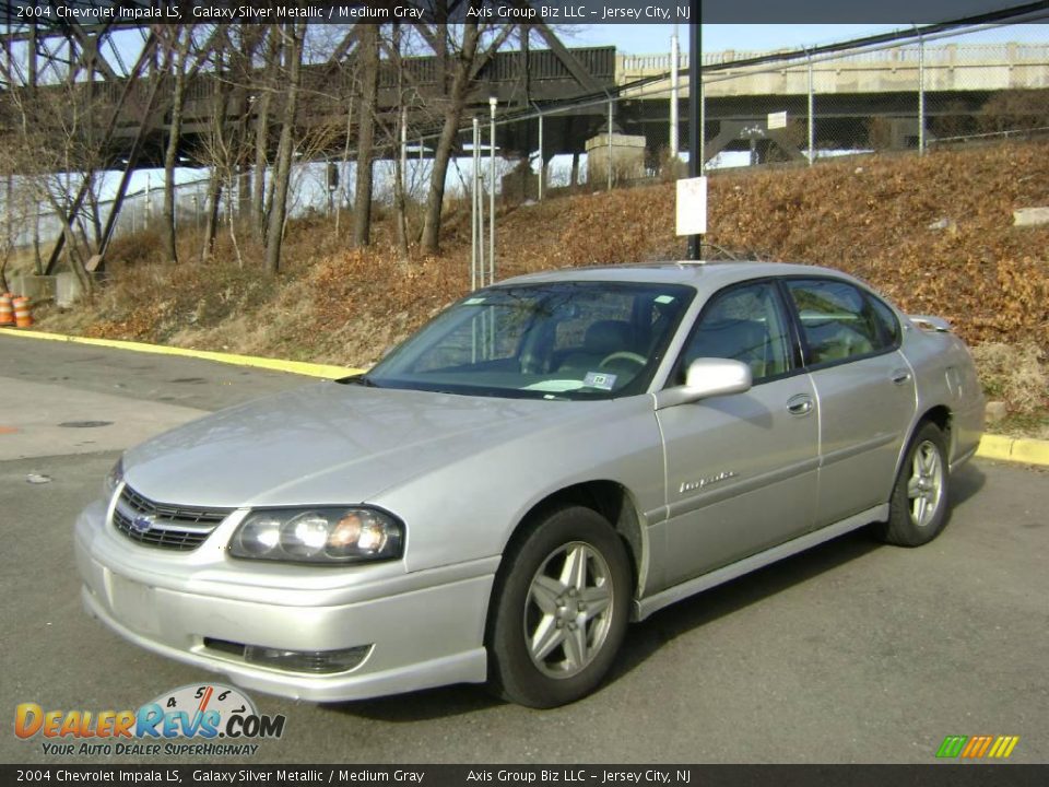 2004 Chevrolet Impala LS Galaxy Silver Metallic / Medium Gray Photo #3