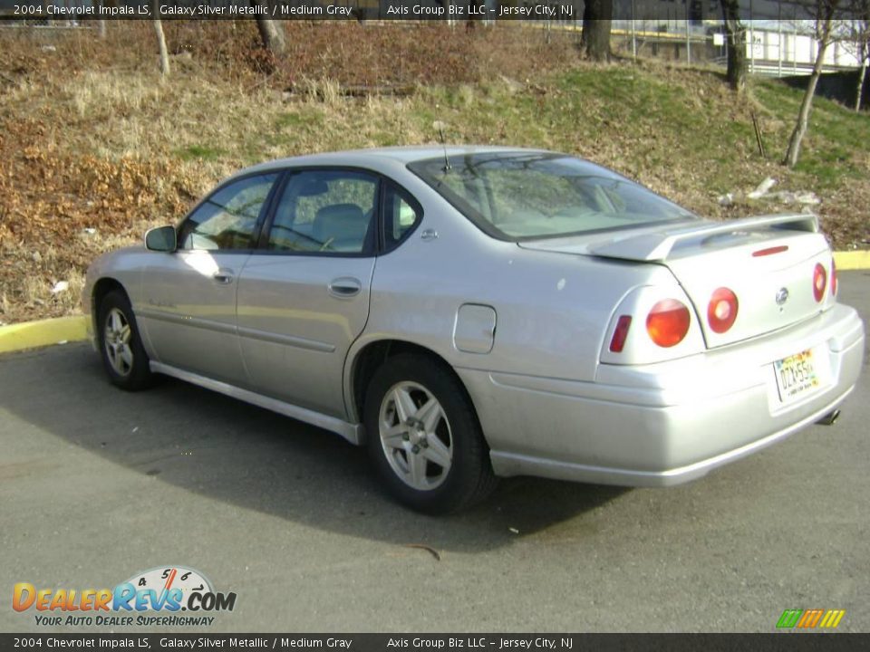 2004 Chevrolet Impala LS Galaxy Silver Metallic / Medium Gray Photo #6