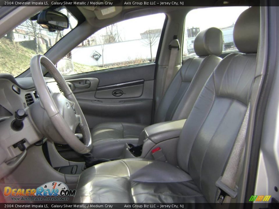 2004 Chevrolet Impala LS Galaxy Silver Metallic / Medium Gray Photo #13