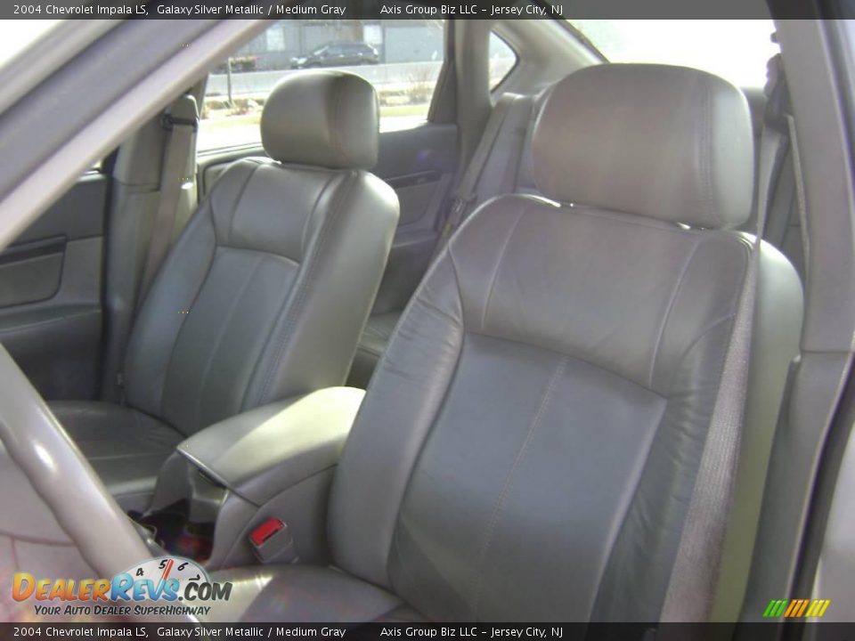 2004 Chevrolet Impala LS Galaxy Silver Metallic / Medium Gray Photo #14