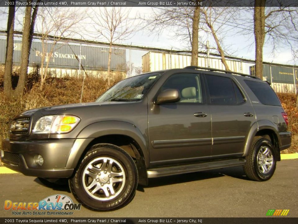 2003 Toyota Sequoia Limited 4WD Phantom Gray Pearl / Charcoal Photo #1