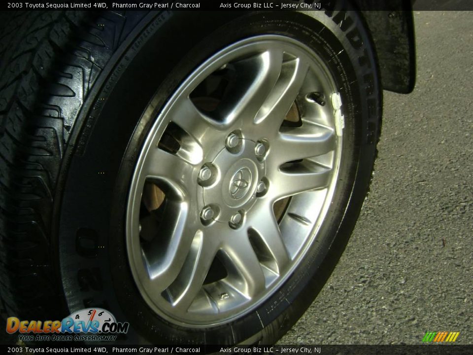 2003 Toyota Sequoia Limited 4WD Phantom Gray Pearl / Charcoal Photo #3