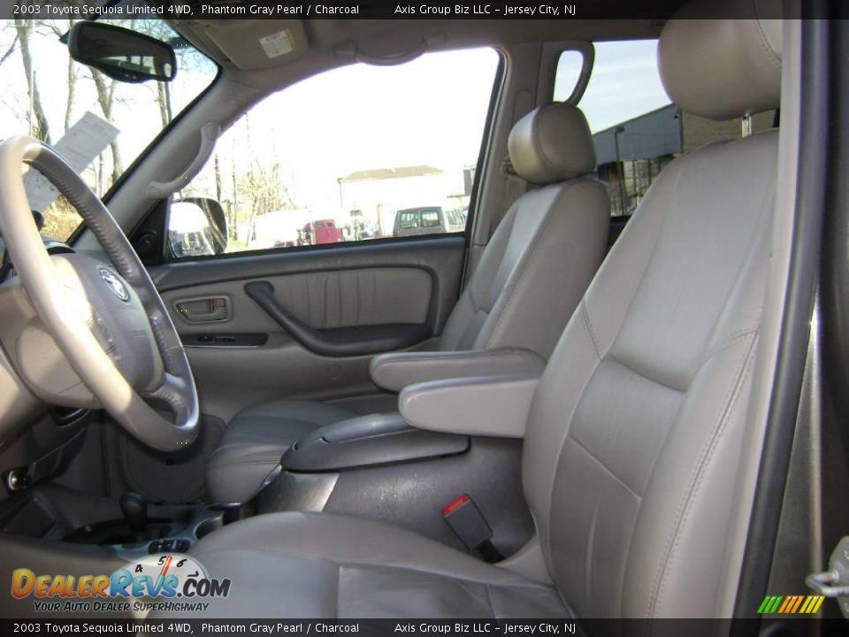 2003 Toyota Sequoia Limited 4WD Phantom Gray Pearl / Charcoal Photo #18