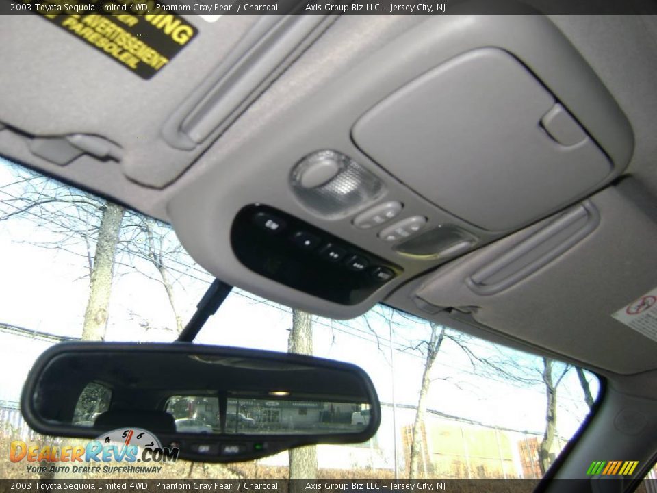 2003 Toyota Sequoia Limited 4WD Phantom Gray Pearl / Charcoal Photo #21