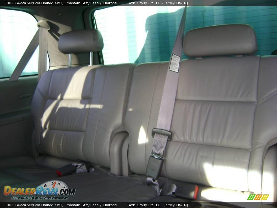 2003 Toyota Sequoia Limited 4WD Phantom Gray Pearl / Charcoal Photo #27
