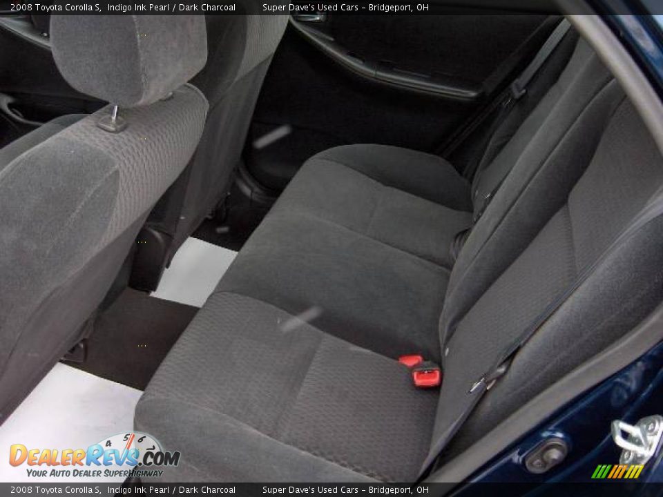 2008 Toyota Corolla S Indigo Ink Pearl / Dark Charcoal Photo #7