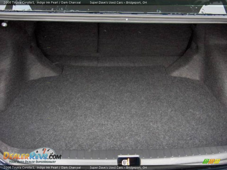 2008 Toyota Corolla S Indigo Ink Pearl / Dark Charcoal Photo #8